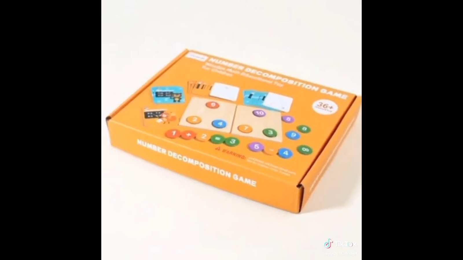 Treehole Number Decomposition Game Wooden Math Toy  Montessori Style Addition Subtraction Educational Board  Kids Hands On Learning Number Math Game  Fine Motor Skills Hand Brain Coordination Wood Toy Ages 3+  Childrens Early Learning Number