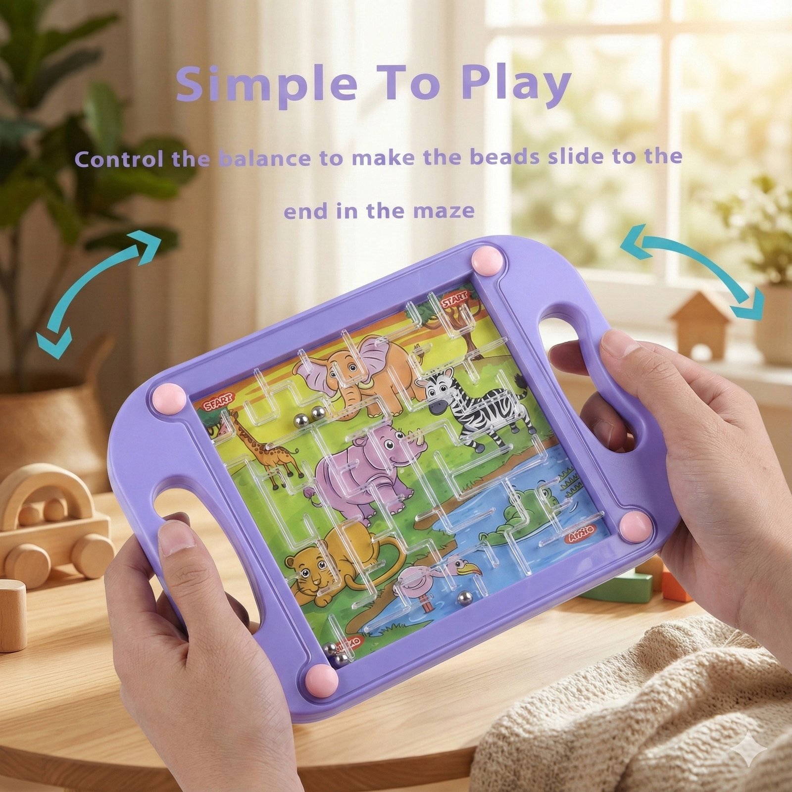 NEW Children 3D Maze Educational Toy Baby Balance Ball Maze Board Puzzle Montessori Maze Balance Game Popular Toys Gift For children